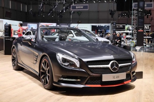 Представлен Mercedes-Benz SL в новой «обертке»