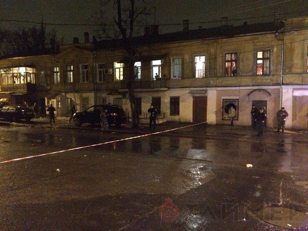 За ночь в Одессе произошел взрыв и драка со стрельбой с участием «Правого сектора»