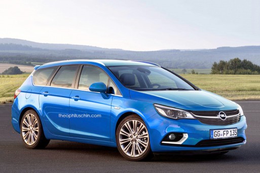 Дебют очередного поколения Opel Astra Sports Tourer намечен на осень