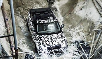 Evoque Convertible проходил испытания в необычных условиях