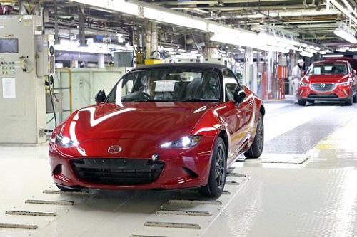 Запущено серийное производство родстера MX-5 нового поколения