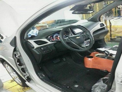 Представлены фото салона нового 2016 Chevrolet Spark