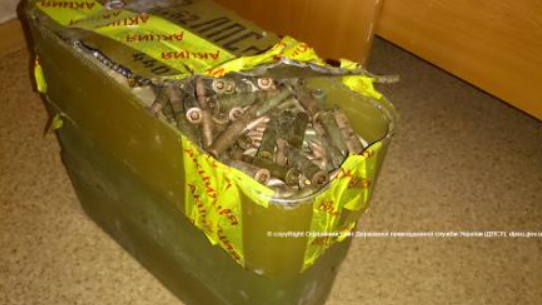 В профилактории Мариуполя неожиданно нашли склад с оружием