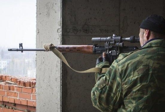 В зоне АТО активизировались группы снайперов боевиков