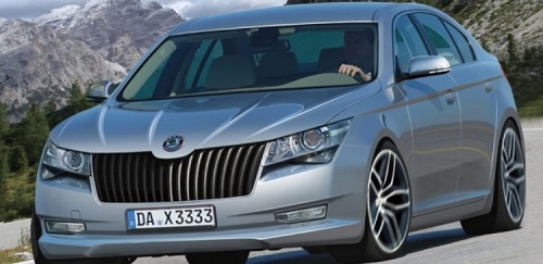 В сентябре презентуют универсал Skoda Superb Combi