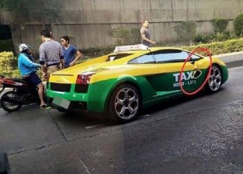 В Таиланде заметили таксиста на Lamborghini Gallardo