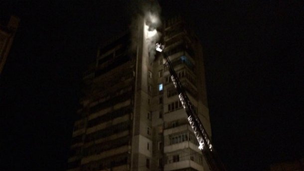 Во Львове горела многоэтажка, - СМИ