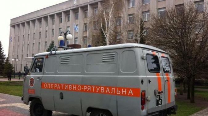 Из здания херсонского горсовета эвакуируют людей, - пресса