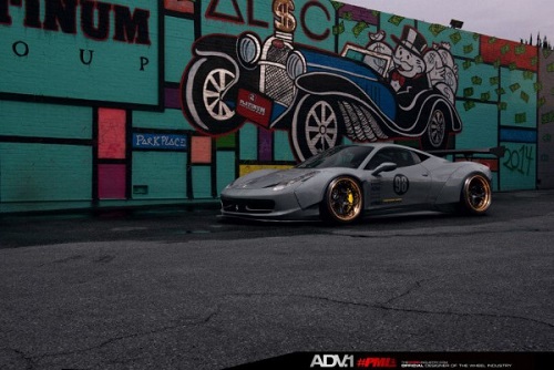 Представлен вариант Ferrari 458 Italia от специалистов Liberty Walk