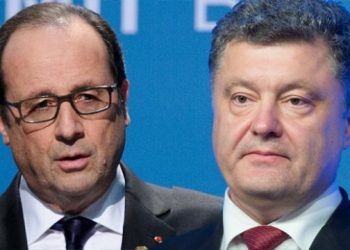 Порошенко встретится с Олландом на следующей недели