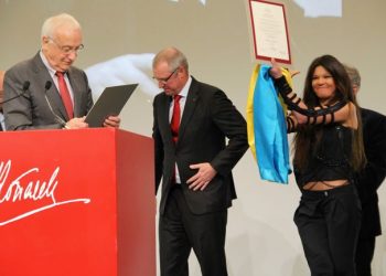 Руслане вручили в Германии премию «За свободу и права человека»