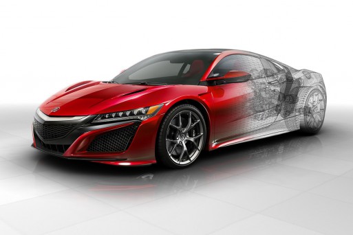 Honda опубликовала целый трактат с техническими подробностями о новой Acura NSX