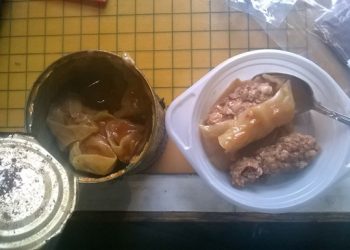 Солдаты АТО показали, как их кормят польскими сухпайками