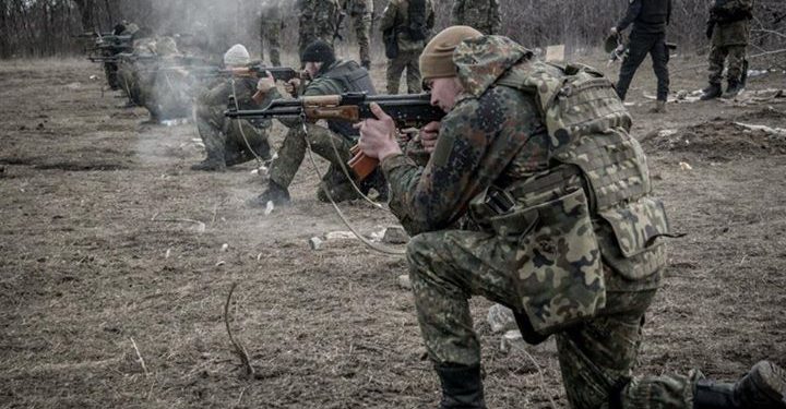 Разъяренные террористы обстреляли позиции «Азова» из танков и минометов