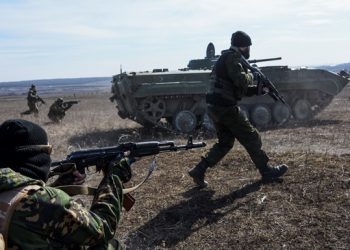 Под Успенкой идет бой между «диверсантами» и российскими военными