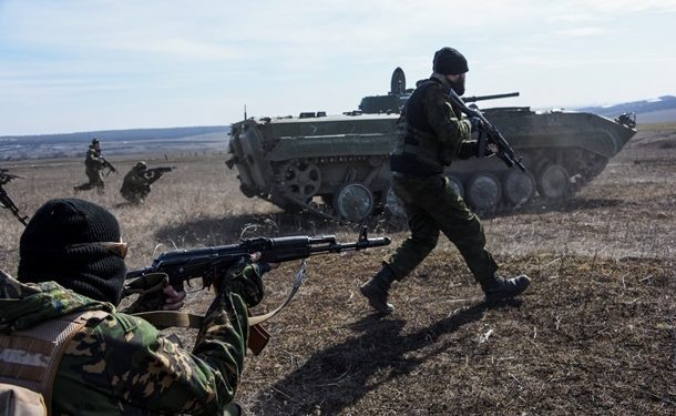 Под Успенкой идет бой между «диверсантами» и российскими военными