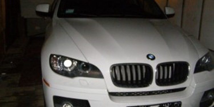 Польские пограничники задержали гражданку Беларуси с краденным BMW X5