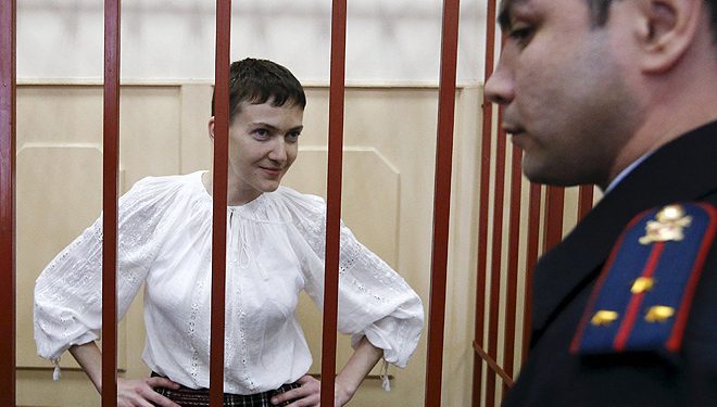 Савченко назвала Путина «падлюкой»