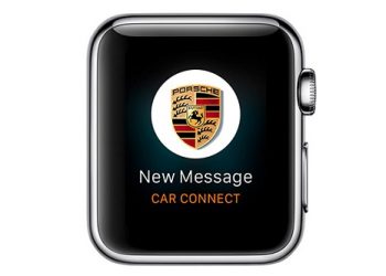 Часы Apple могут открывать и охлаждать машины Porsche