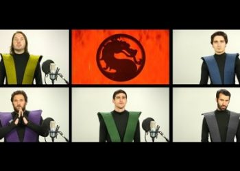 Интернет взорвало видео с мужским квинтетом, который сделал кавер на тему из Mortal Kombat