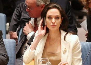 Анджелина Джоли «забыла» надеть белье на заседание ООН