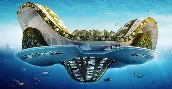 К 2020 году собираются построить первый плавучий город