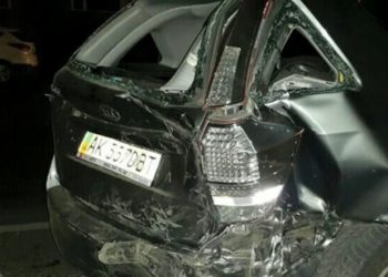 В Киеве оперативник на Infiniti разбил четыре авто