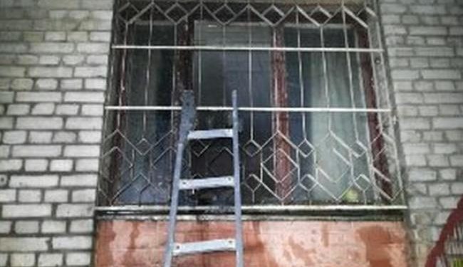 Во Львове подожгли пункт милиции