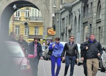 Ляшко гулял по Киеву с женой