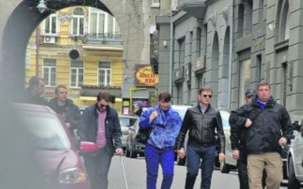 Ляшко гулял по Киеву с женой