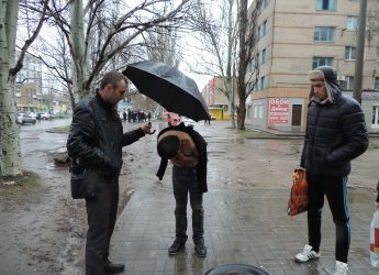 В центре Мелитополя произошла стрельба, есть раненые