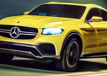 Компания Mercedes представила кросс-купе Concept GLC Coupe