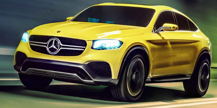 Компания Mercedes представила кросс-купе Concept GLC Coupe
