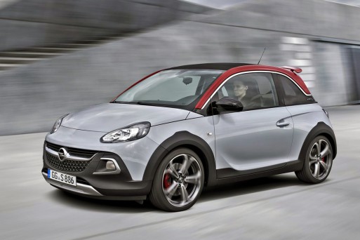 Opel представит динамичную версию мини-кроссовера Adam Rocks S с 150-сильным турбодвигателем
