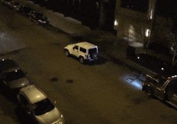 В сети появилось видео уникального побега от эвакуатора