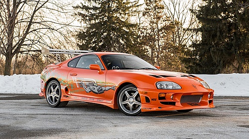 Toyota Supra из первого «Форсажа» оценена в 200 тысяч долларов