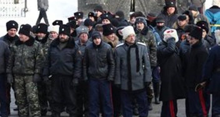 Казаки «отменили» в Михайловке Пасху