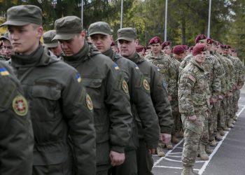 В сети появилось видео, как проходят американско-украинские учения