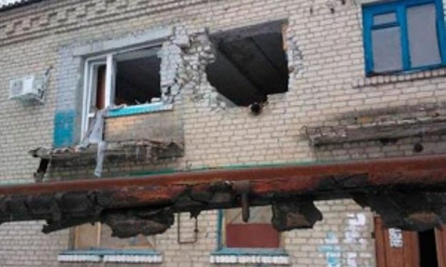 Террористы обстреляли из артиллерии село Валуйское