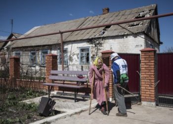 В Широкино люди пьют дождевую воду