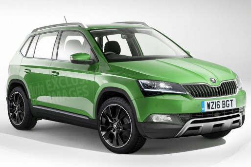 Skoda опубликовала рендеры Baby Yeti
