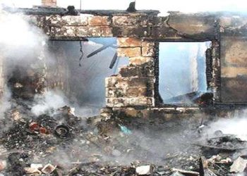 Из-за обстрела боевиков в Широкино разрушено учебное учреждение