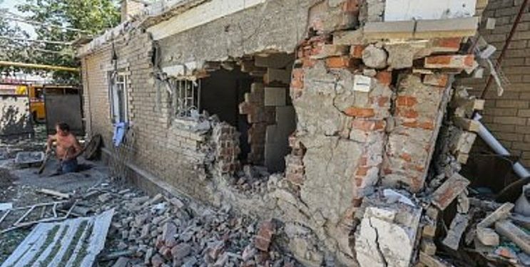 Грузинский доброволец показал, что осталось от Широкино после «работы боевиков»