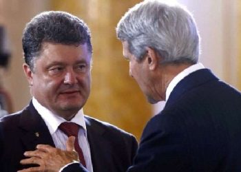 Керри рассказал Порошенко о своих переговорах в России