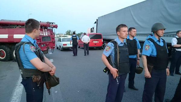 Снайпер обезвредил злоумышленника на АЗС