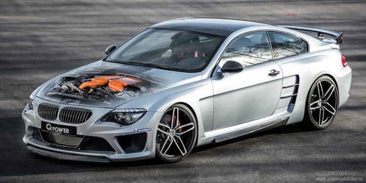 Мастера тюнинга из ателье G-Power доработали автомобиль BMW M6
