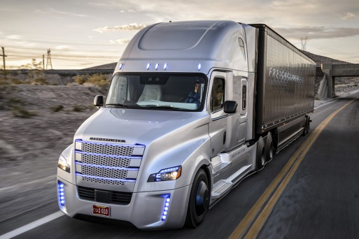 Предстален Inspiration Truck, магистральный грузовик с автопилотом