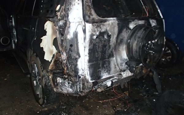 Ночью в Харькове горели две фуры и автобус