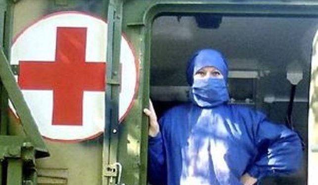 В Луганской области террористы расстреляли медицинский автомобиль