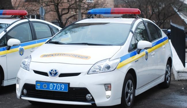 Украина получила от Японии 348 машин для патрульной службы